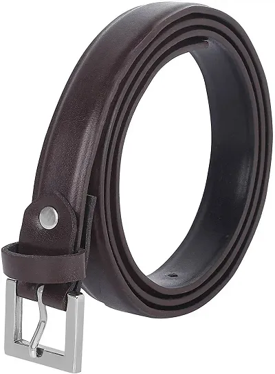 Elegant Artificial Leather Solid Belt For Men