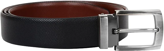 Elegant Genuine Leather Solid Belt For Men-thumb1