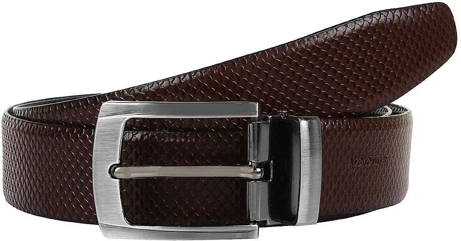Elegant Genuine Leather Solid Belt For Men