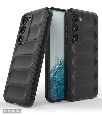 Lilliput Back Cover For SAMSUNG GALAXY S23 5G (Matte Soft Silicon Wave Case - Black)