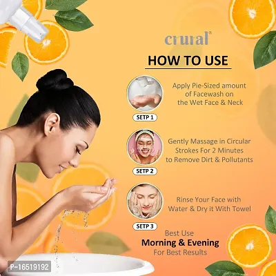 Vitamin C Face Wash for Skin Brightening and Glowing (Men and Women)-thumb3