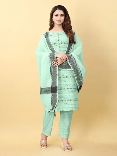 Stylish Fancy Cotton Kurta Set