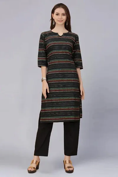 Stylish Fancy Cotton Kurta Set