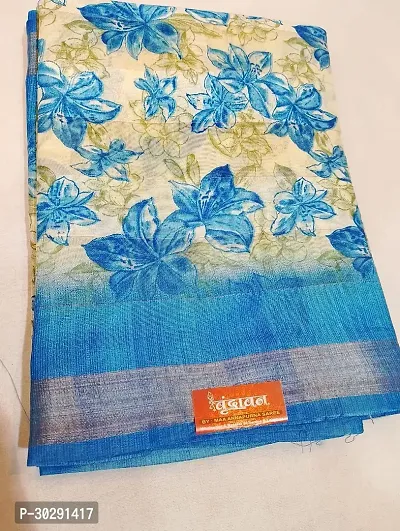 Beautiful Rayon Saree With Blouse Piece For Women