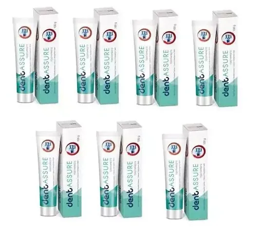 Dentassure Toothpaste 100 G Pack Of 7 Dual Protection Of Neem And Clove