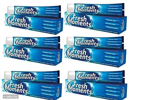 Modicare Fresh Moments Tooth Paste 100Gm Pack Of 6-thumb0