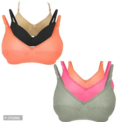 Trendy Women soft Cotton Bra Combo 6