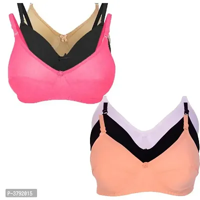 Trendy Women soft Cotton Bra Combo 6