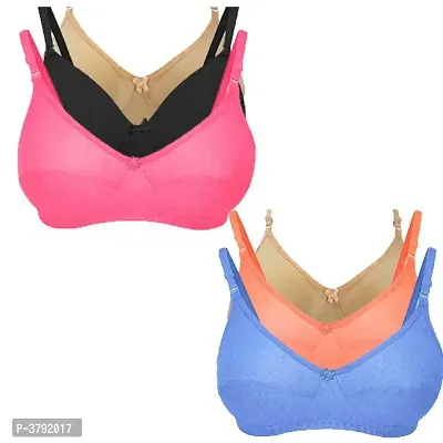 Trendy Women soft Cotton Bra Combo 6