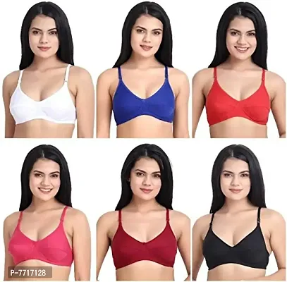 Best quality women cotton bra pack of 6