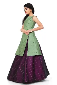 FELIZ THE DESIGNER STUDIO Kids Readymade Gown Dress for Girls-thumb1