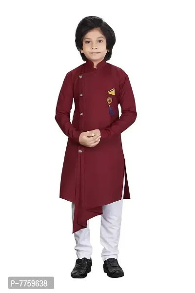 FELIZ THE DESIGNER STUDIO Kids Boys Kurta with Pyjama Set-thumb2