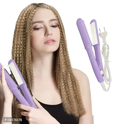 Stylish Crimper res AN-8006 Mini Crimper Hair Styler For Womens and Teens, Pack of 01 Pcs #10-thumb3