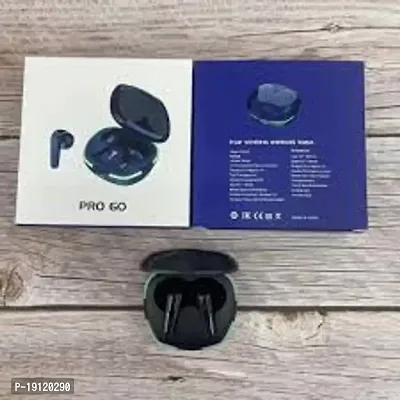Pro 60 TWS Wireless Earbuds with Colorful Wireless Earbuds, Bluetooth 5.3 TWS