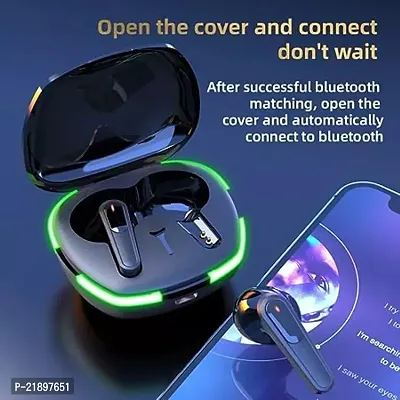 Pro 60 TWS Wireless Earbuds with Colorful Breathing Lights and Easy Touch Controls --thumb2
