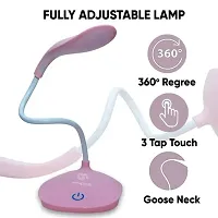 Table Lamp USB Rechargeable Table Lamp 3 Modes Touch Dimming Adjustable LED Desk(multicolor) pack of 1-thumb3