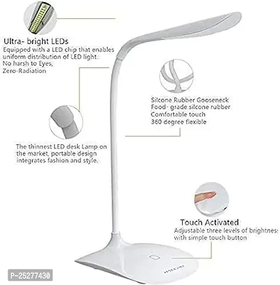 Folding Task Lamp, White ndash; Multi-Position Shade, Fold-Up Design pack of 1 multicolor-thumb3
