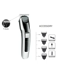 AT - 538 Trending Professional Rechargeable Hair Clipper and Trimmer Trimmer 60 min Runtime 4 Length Settings(pack of 1)-thumb4