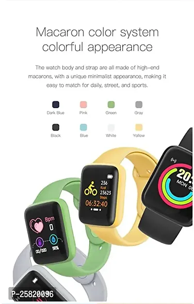Smart Bracelet ID-116 X Plus Smartwatch Wireless Fitness Smart Band For Men, Women  Kids (pack of 1)-thumb3