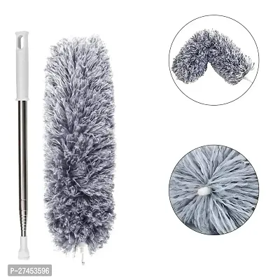 Microfiber Feather Duster Bendable  Extendable Fan Cleaning Duster PACK OF 1