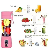 Stainless Steel USB Juicer 6 Blades Portable Electric Blender(PACK OF 1)-thumb2