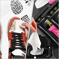 Shoe Wipes Instant Sneaker Cleaner  Stain Remover (80 Pcs)-thumb1