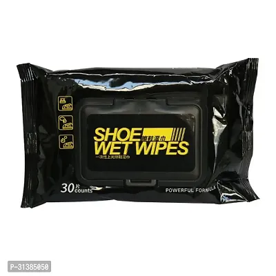 Cleaner Wet Wipes For Shoes Pack of 1-thumb3