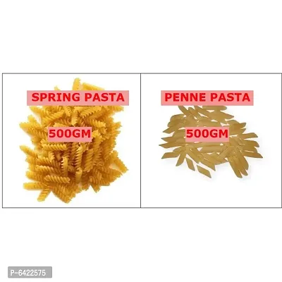 COMBO OF 500GM SPRING PASTA + 500GM PENNE PASTA-thumb0