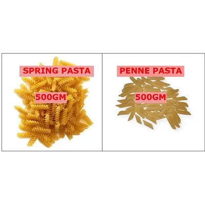 COMBO OF 500GM SPRING PASTA + 500GM PENNE PASTA