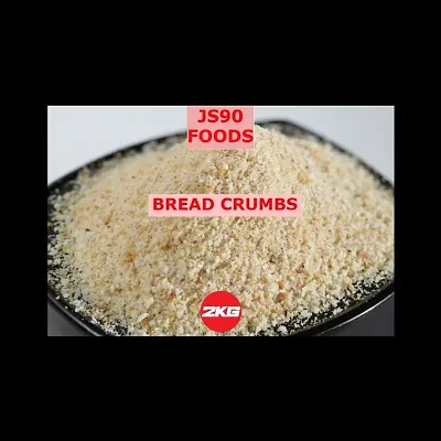 2KG Bread Crumbs Perfect for Frying and Baking