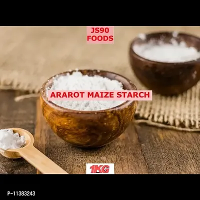 1KG Ararot powder Maize Starch, Corn Starch, for Cooking, Baking and Thickening to food.-thumb0