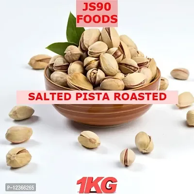 1KG Pista Salted Roasted Pistachios Dry fruits , Inshell , Chilka  JS90 FOODS