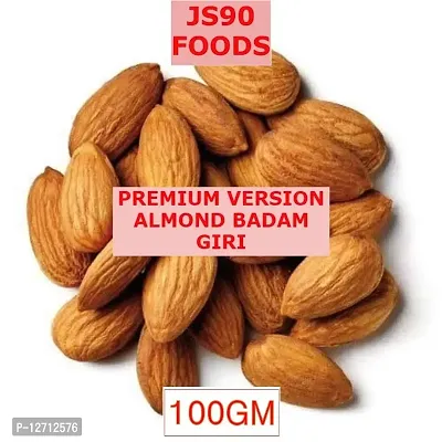 100GM Premium Version Almond Badam Kernel Giri Kernels Nuts JS90 FOODS GUPTA TRADER-thumb0