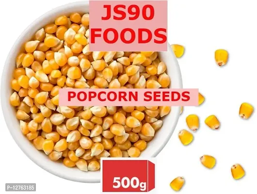 500GM Popcorn Kernel Seeds, Ready To Cook (Use Your Own Oil) Makki, Makka , Maize JS90 FOODS GUPTA TRADER-thumb0