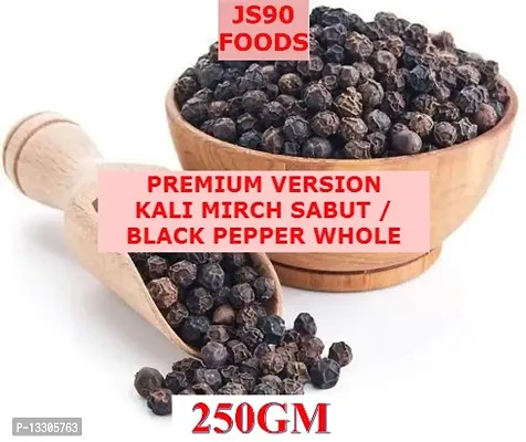 250GM premium version kali mirch sabut , black pepper whole , JS90 FOODS , GUPTA TRADER-thumb0