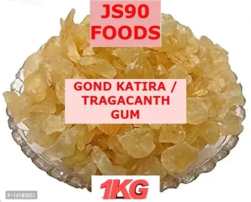 1KG Gond Katira , Gund , Tragacanth Gum , Edible Gum , Goond , for Hot Season , Gondh ,  JS90 FOODS .-thumb0