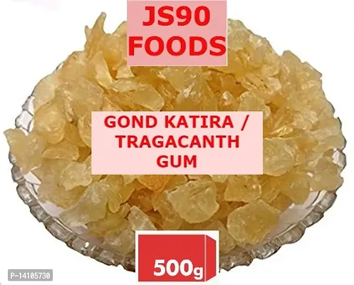 500GM Gond Katira , Gund , Tragacanth Gum , Edible Gum , Goond , for Hot Season , Gondh ,  JS90 FOODS .-thumb0