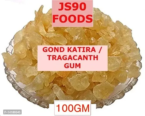 100GM Gond Katira , Gund , Tragacanth Gum , Edible Gum , Goond , for Hot Season , Gondh-thumb0