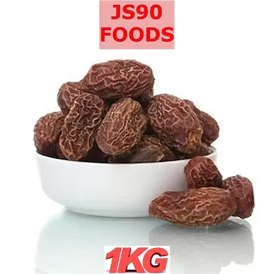 1Kg Dried Dates Brown , Black , Sukha Khajoor , Kala Chuara , Chuare , Khajur JS90 FOODS .