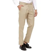 LAHSUAK Men's Poly-Viscose Blended Formal Trousers (Pack of 1 Trousers)-thumb3