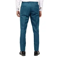 LAHSUAK Men's Poly-Viscose Blended Dark Blue Formal Trouser (Pack of 1 Trouser)-thumb1