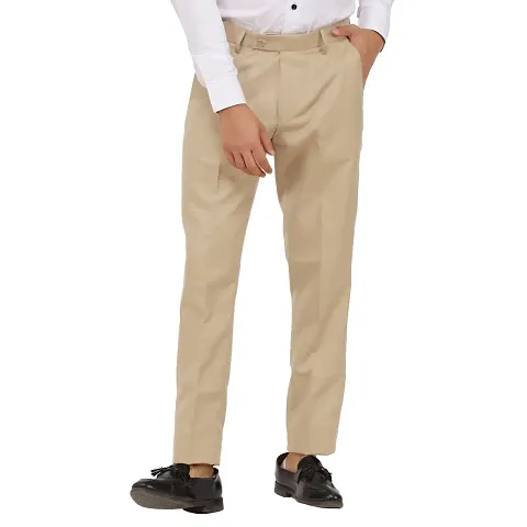 Stylish poly-viscose blended Formal Trousers 
