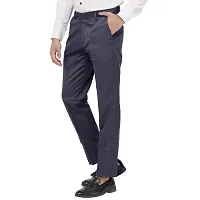 LAHSUAK Men's Poly-Viscose Blended Formal Trousers (Pack of 1 Trousers)-thumb2