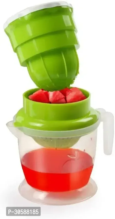 Nano 2in1 Manual Fruit Juicer for Mausambi, Orange, Lem - Transparent-thumb0