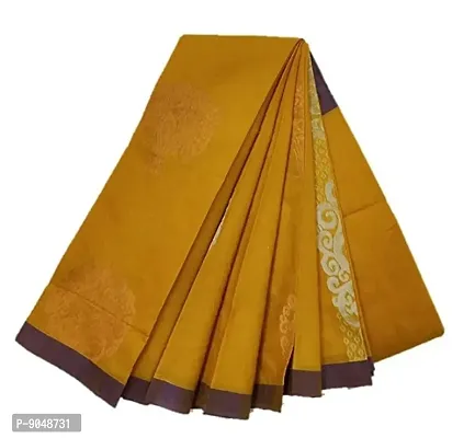 Trendy Art Silk Zari Saree With Running Blouse For Women-thumb0