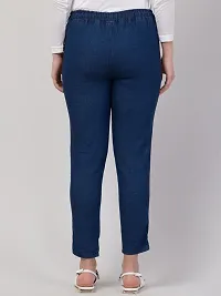 Stylish Blue Denim  Jeans For Women-thumb1