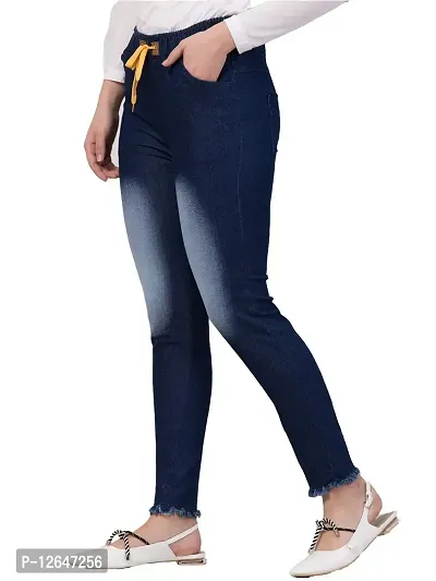 Women's Regular Fit Denim Jeans (013-YLWNADA-DBLUE_Dark Blue_XL)-thumb4