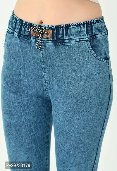 Stylish Blue Denim  Jeans For Women-thumb4