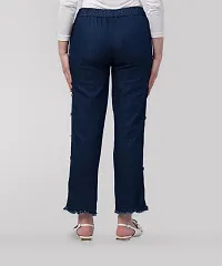 Stylish Blue Denim  Jeans For Women-thumb1