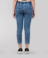 Stylish Blue Denim  Jeans For Women-thumb2